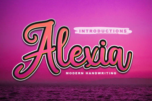 Alexia: The Delicate Script Font for Elegant Designs