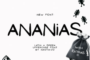 Ananias: A Handcrafted Font with Doodles and Personality