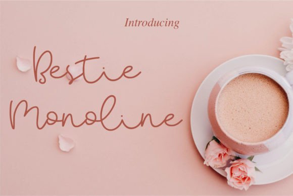 Bestie Monoline Script: Your Go-To for Authentic, Casual Branding