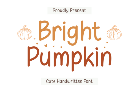 Bright Pumpkin: The Playful Handwritten Font for Autumn Charm