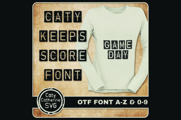 Caty Keeps Score: The Playful Font That Brings Personality to Every Project