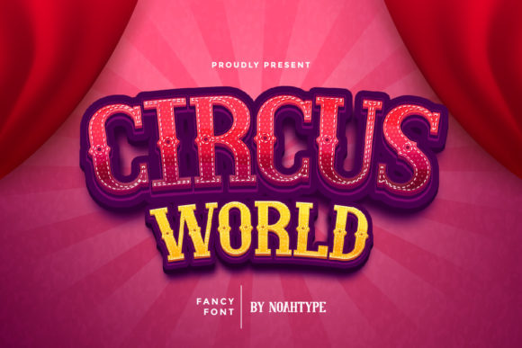 Circus World: A Display Font with Western Flair
