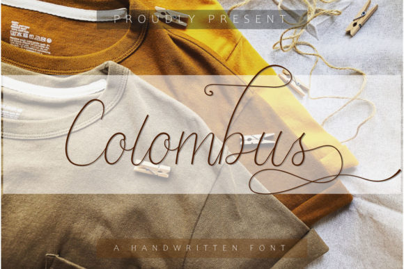 Colombus: A Handwritten Font That Brings Authenticity to Your Brand