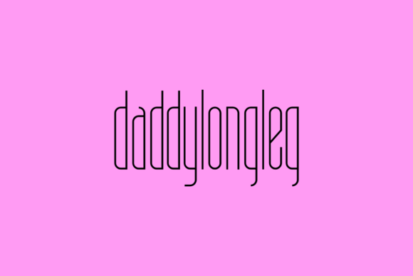 Daddy LongLegs: A Chubby Sans Serif with Character
