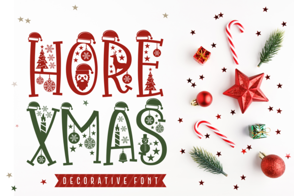 Hore Xmas: A Festive Serif for Holiday Design Projects