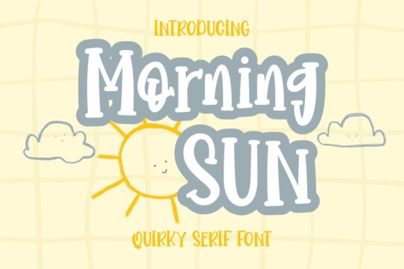 Morning Sun: A Quirky Serif Font for Distinctive Projects