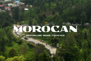Morocan: The Serif Font That Commands Attention with Elegance