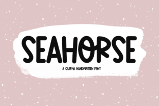 Seahorse: The Handwritten Font That Brings Instant Personality