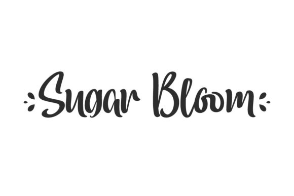 Sugar Bloom: A Handwritten Font That Feels Like a Personal Touch