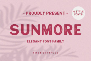 Sunmore: Your Go-To Display Font for Warm, Welcoming Designs