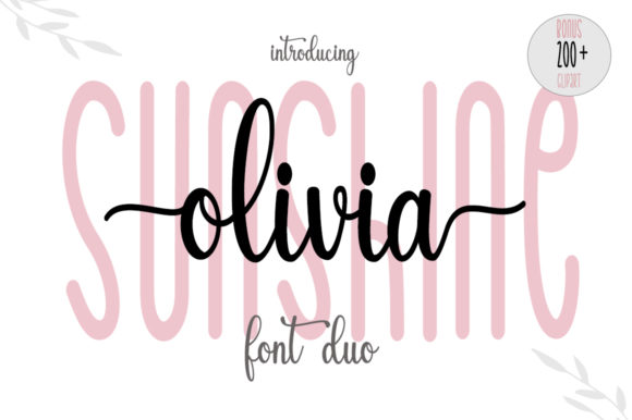 Sunshine Olivia: A Font That Dances with Creative Energy
