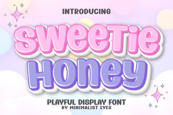 Sweetie Honey: A Delightful Display Font for Whimsical Projects