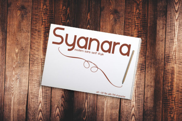 Syanara: The Elegant Sans Serif for Every Design