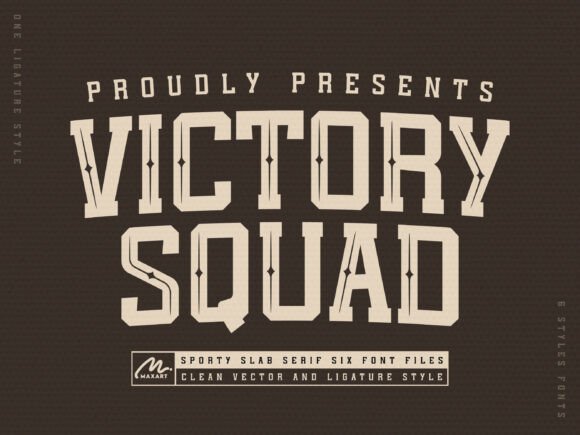 Victory Squad: A Typeface for Champions